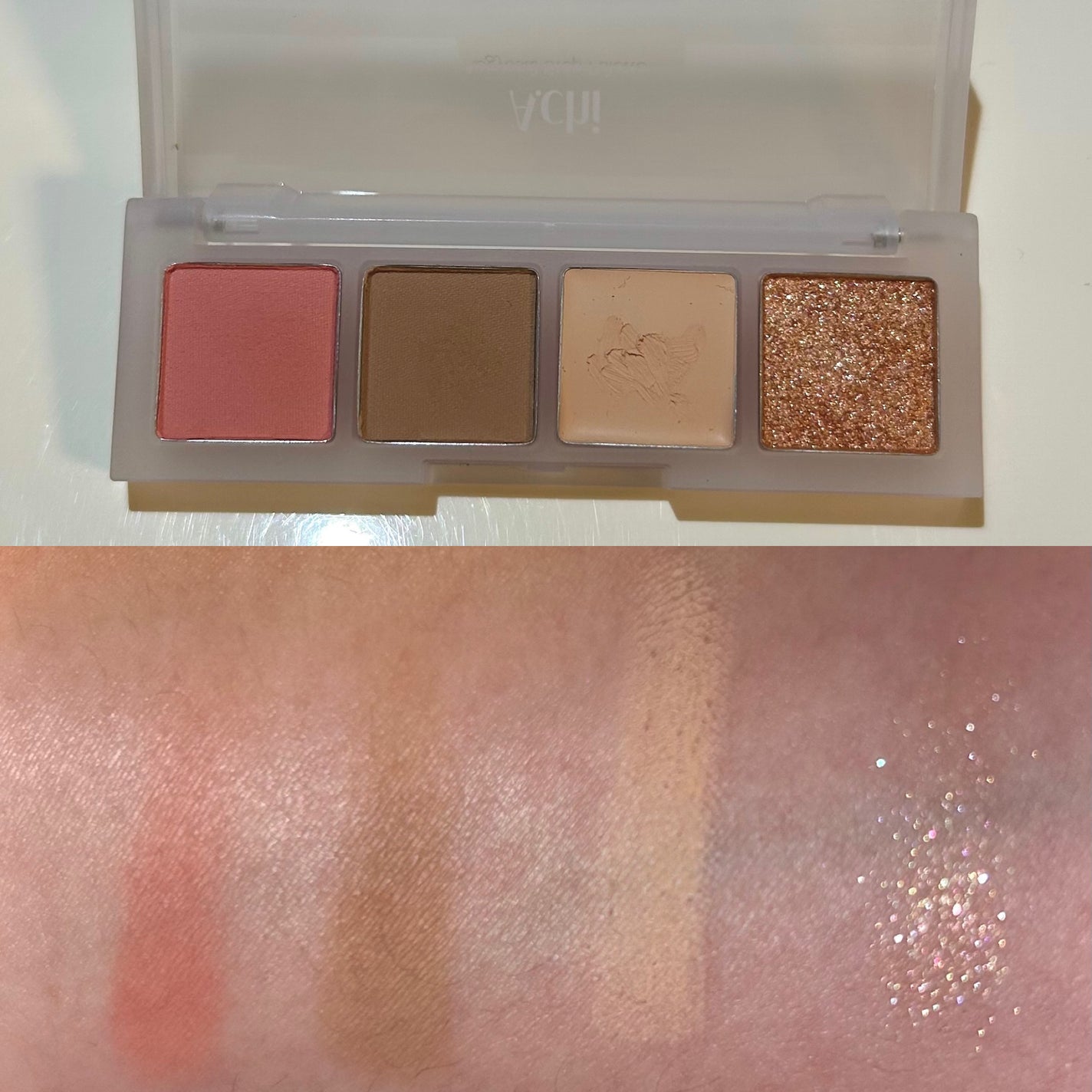 AEGYOSAL STEP PALETTE/A.chi/アイシャドウパレットを使ったクチコミ(3枚目)