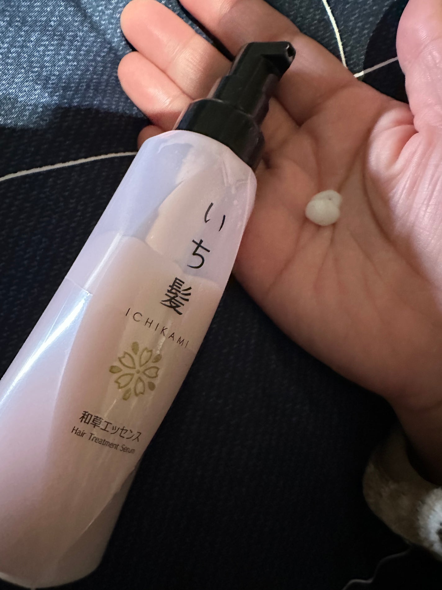 潤濃和草エッセンス/いち髪/アウトバストリートメントを使ったクチコミ(2枚目)
