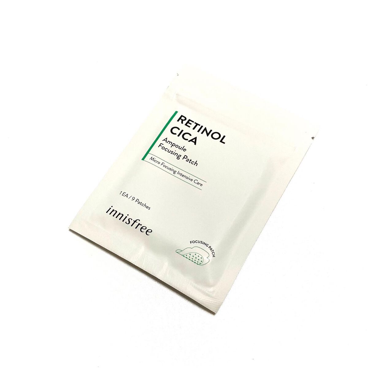 レチノール　シカ　フォーカシングパッチ/innisfree/にきびパッチを使ったクチコミ（1枚目）