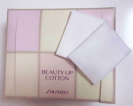 ビューティーアップコットン G/SHISEIDO/コットンを使ったクチコミ(1枚目)