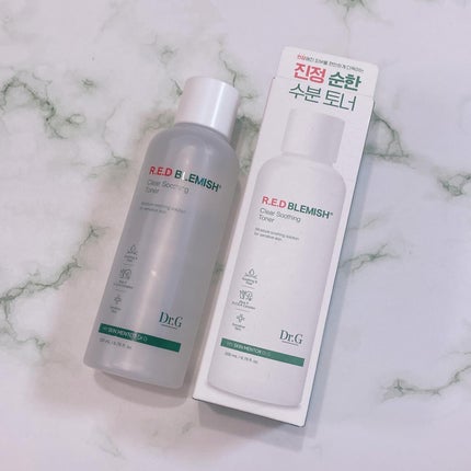 レッドブレミッシュ クリアスージングトナー/Dr.G/化粧水を使ったクチコミ(4枚目)