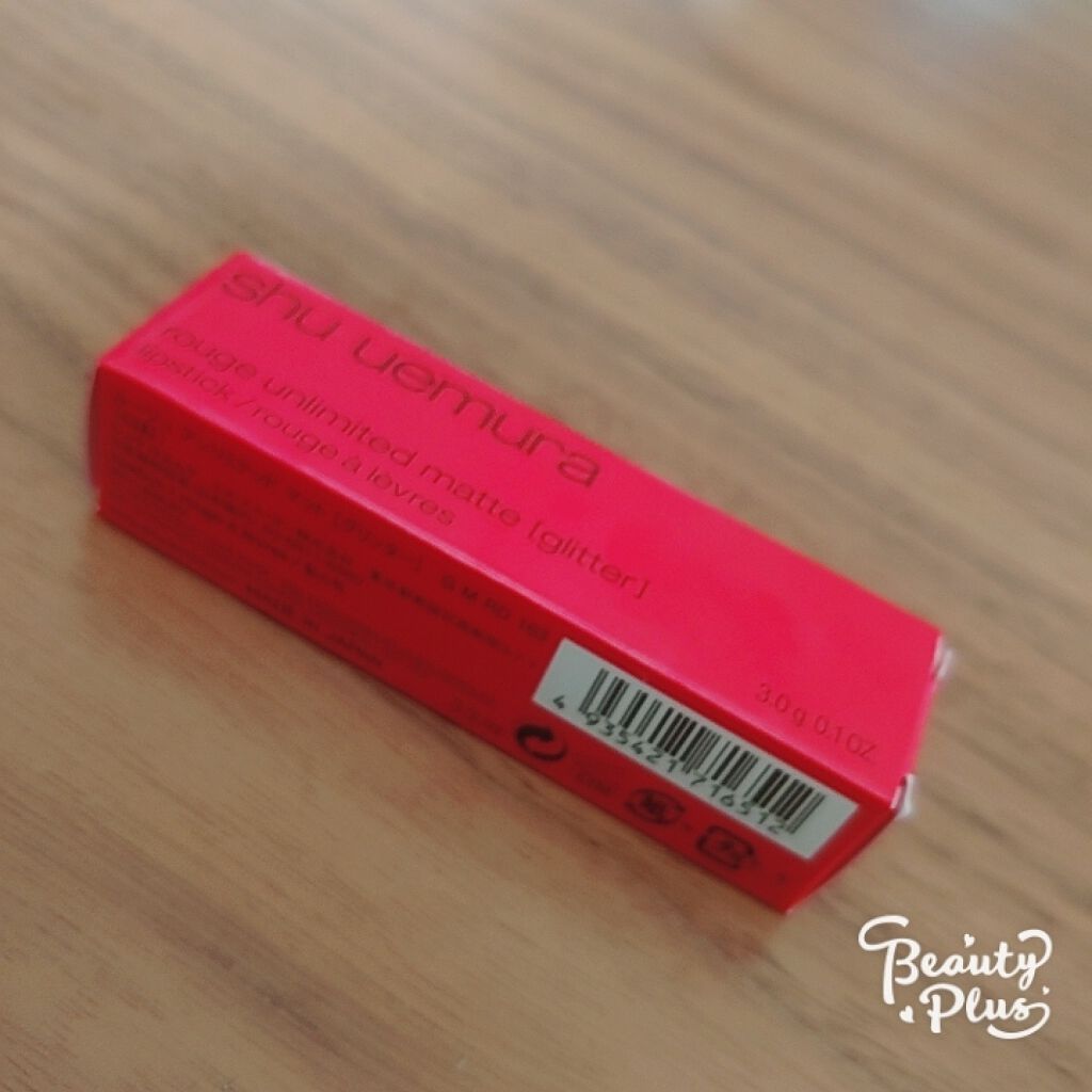 ルージュ アンリミテッド マット/shu uemura/口紅を使ったクチコミ(2枚目)