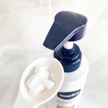メディケイティッド センシティブケア ボディローション 美肌ケア【医薬部外品】/ヴァセリン/ボディローションを使ったクチコミ(2枚目)
