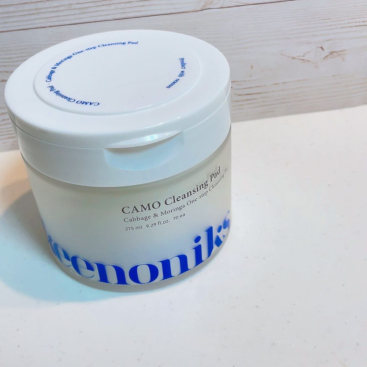 CAMO クレンジングパッド/keenoniks/クレンジングシートを使ったクチコミ（2枚目）