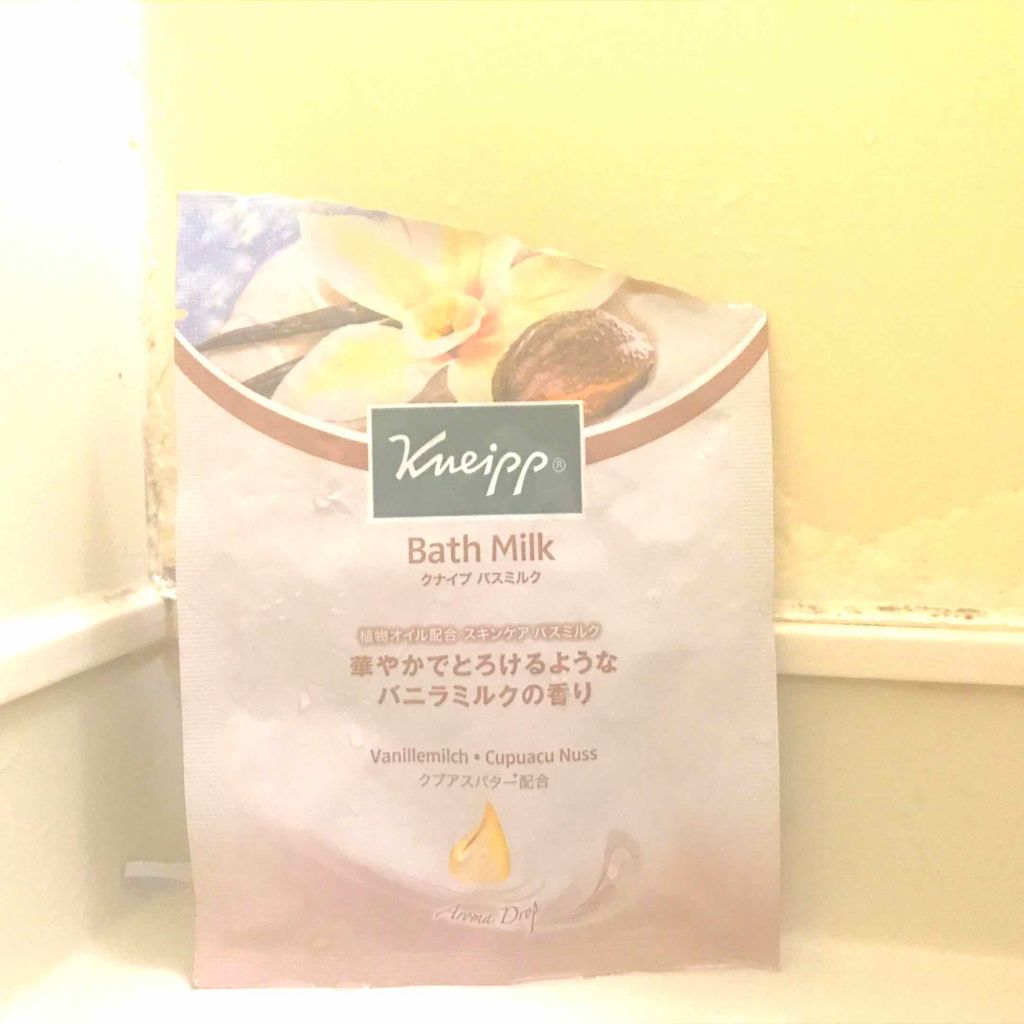 クナイプ バスミルク アプリコットミルクの香り/クナイプ/入浴剤を使ったクチコミ（1枚目）