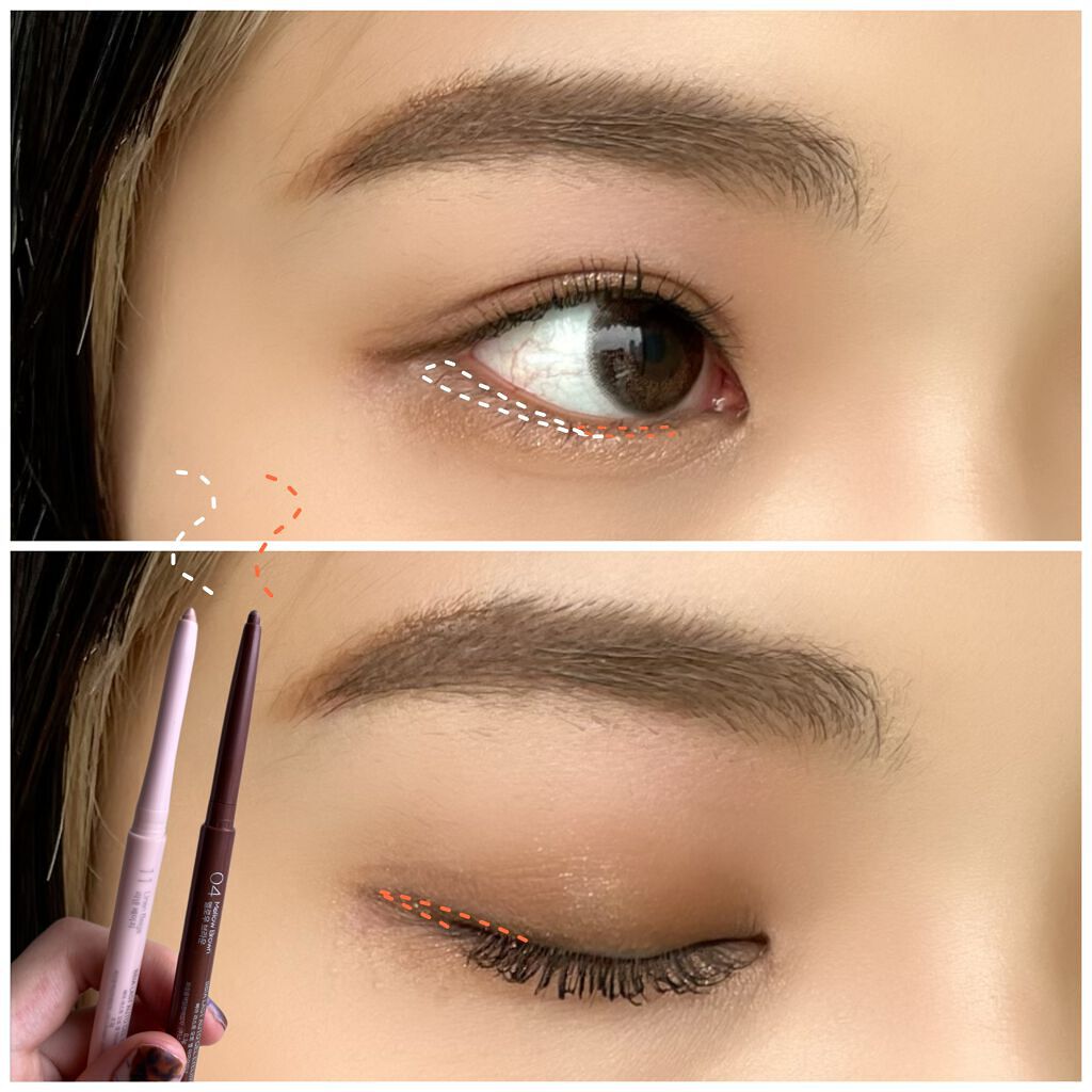 BBIA ラストオート ジェルアイライナー スリムのクチコミ「ペンシルライナー好きが気に入った
スルスルかけて落ちないアイライナー🤫

──────────.....」（3枚目）