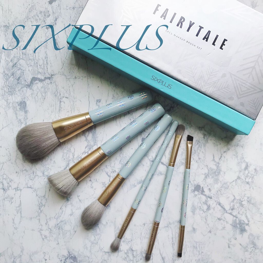 SIXPLUS メイクブラシ6本セット-Fairytaleシリーズ/SIXPLUS/メイクブラシを使ったクチコミ（1枚目）