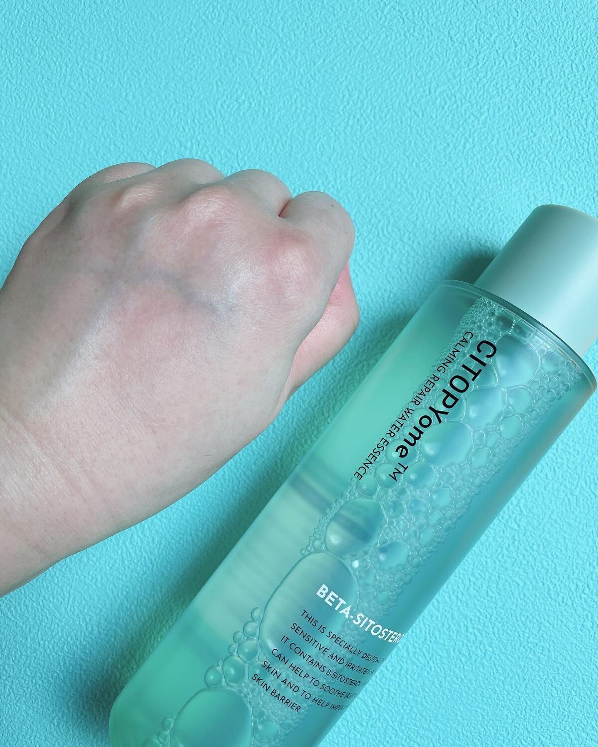 CITOPYome Calming Repair Water Essence/my skin solus/化粧水を使ったクチコミ(4枚目)