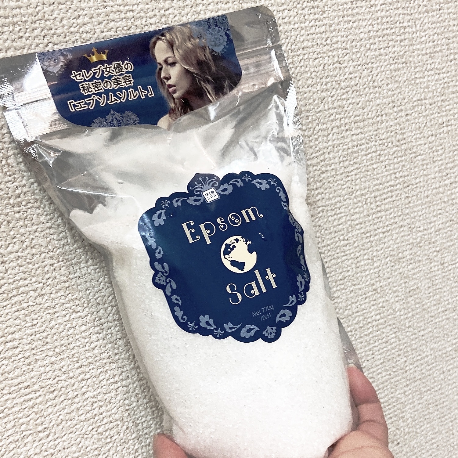 薬用入浴剤 ティールズ EP ソルト ユーカリ＆スペアミントの香り 1360g/ティールズ/無機塩系入浴剤を使ったクチコミ（1枚目）