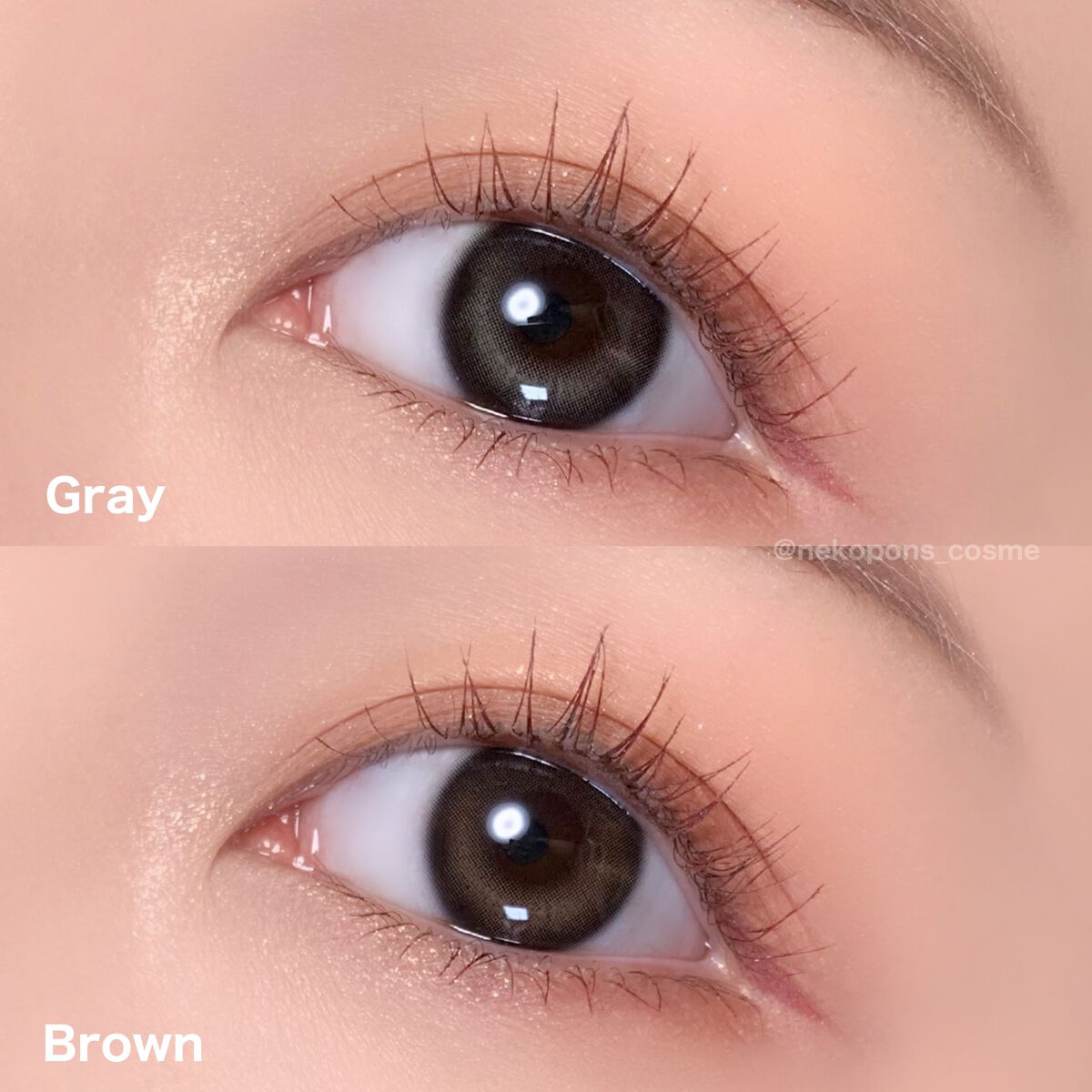 One & Only Kristin/Hapa kristin/カラーコンタクトレンズを使ったクチコミ(4枚目)