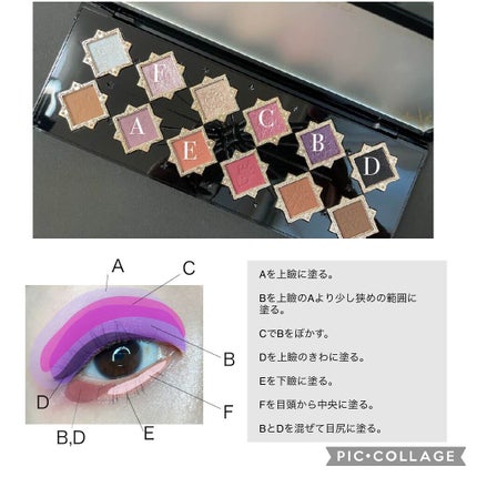 フラワーノーズ ダークエンジェル/ブリリアントプラス/アイシャドウパレットを使ったクチコミ(4枚目)