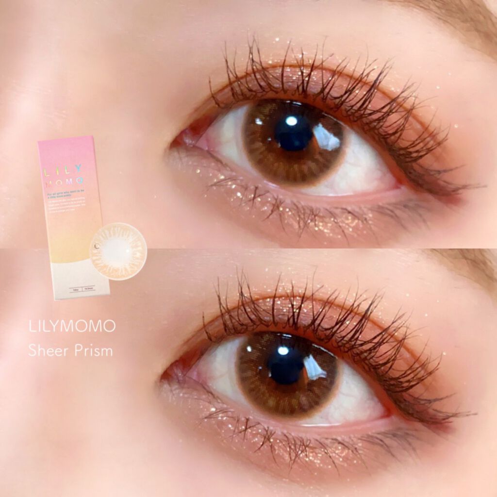 LILY MOMO/LILY ANNA/カラーコンタクトレンズを使ったクチコミ（1枚目）