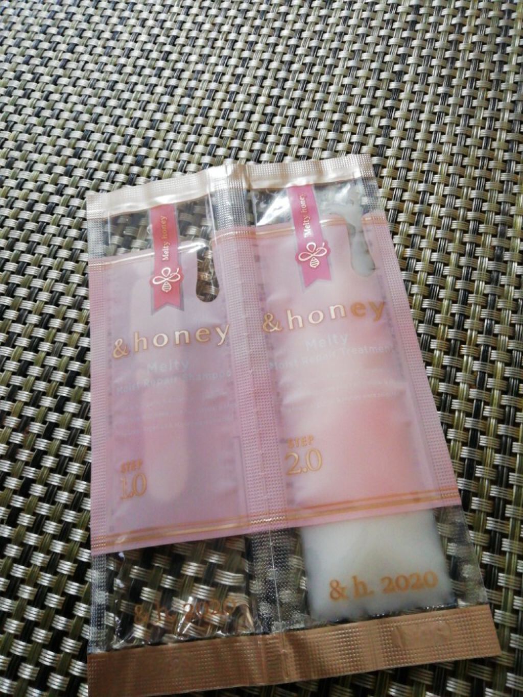 &honey Melty モイストリペア シャンプー1.0／モイストリペア ヘアトリートメント2.0/&honey/市販シャンプーを使ったクチコミ（1枚目）