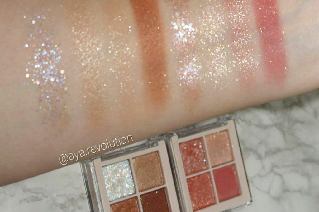 TWINKLE POP Pearl Flex Glitter Eye Palette/CLIO/アイシャドウパレットを使ったクチコミ（2枚目）