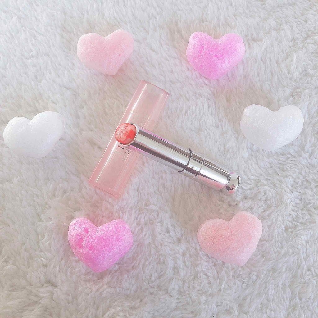 ディオール アディクト リップ グロウ マックス 204 コーラル/Dior/口紅を使ったクチコミ（1枚目）