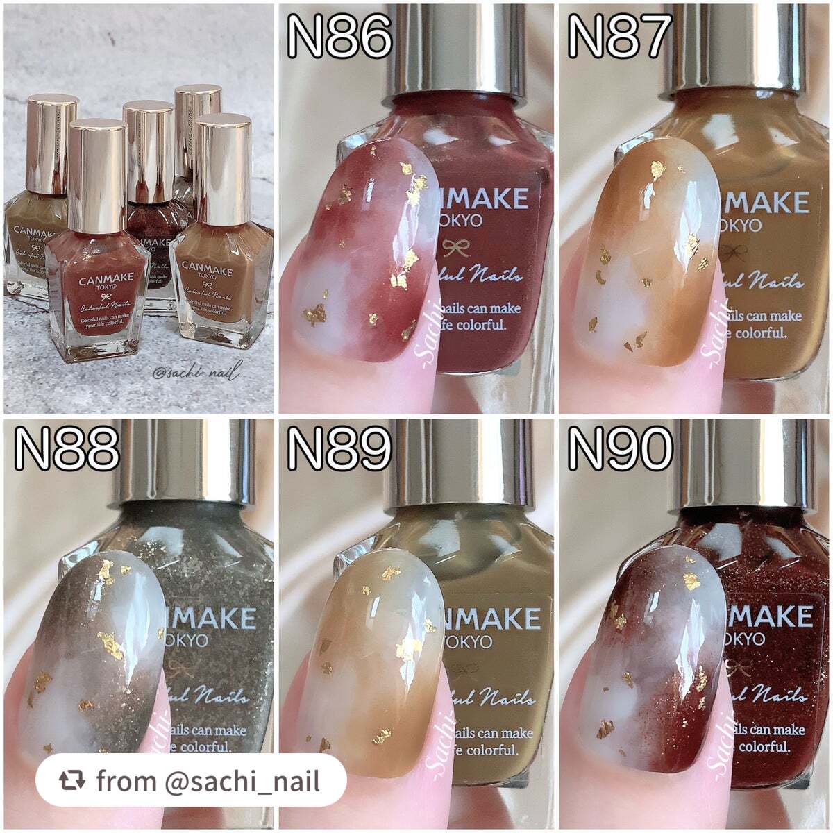 カラフルネイルズ/キャンメイク/マニキュアを使ったクチコミ(7枚目)