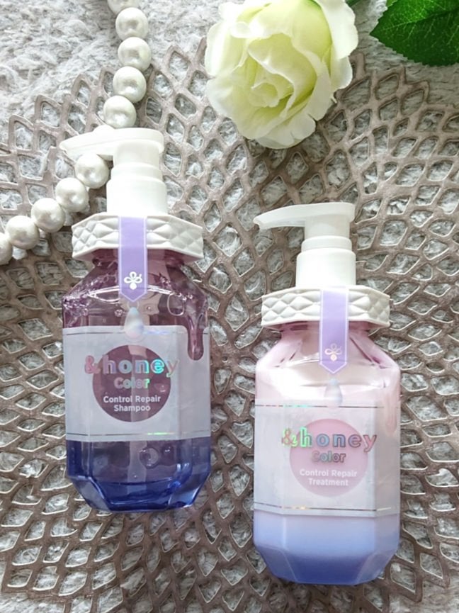 アンドハニー カラー コントロールリペア シャンプー1.0 / ヘアトリートメント2.0/&honey/市販シャンプーを使ったクチコミ(7枚目)