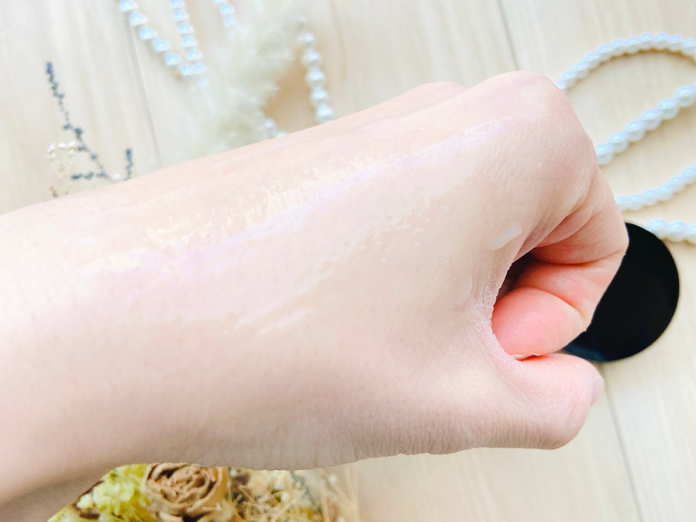 ⾺プラセンタエキス配合 ⾺油クリーム プレミアム<無⾹料>/&NAGOMI/フェイスクリームを使ったクチコミ(8枚目)