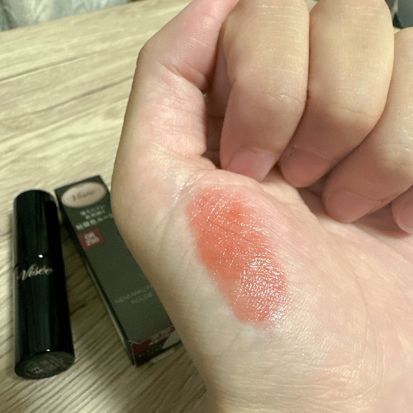 ネンマクフェイク ルージュ/Visée/口紅を使ったクチコミ(3枚目)