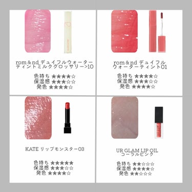 UR GLAM　LIP OIL/U R GLAM/リップグロスを使ったクチコミ（2枚目）