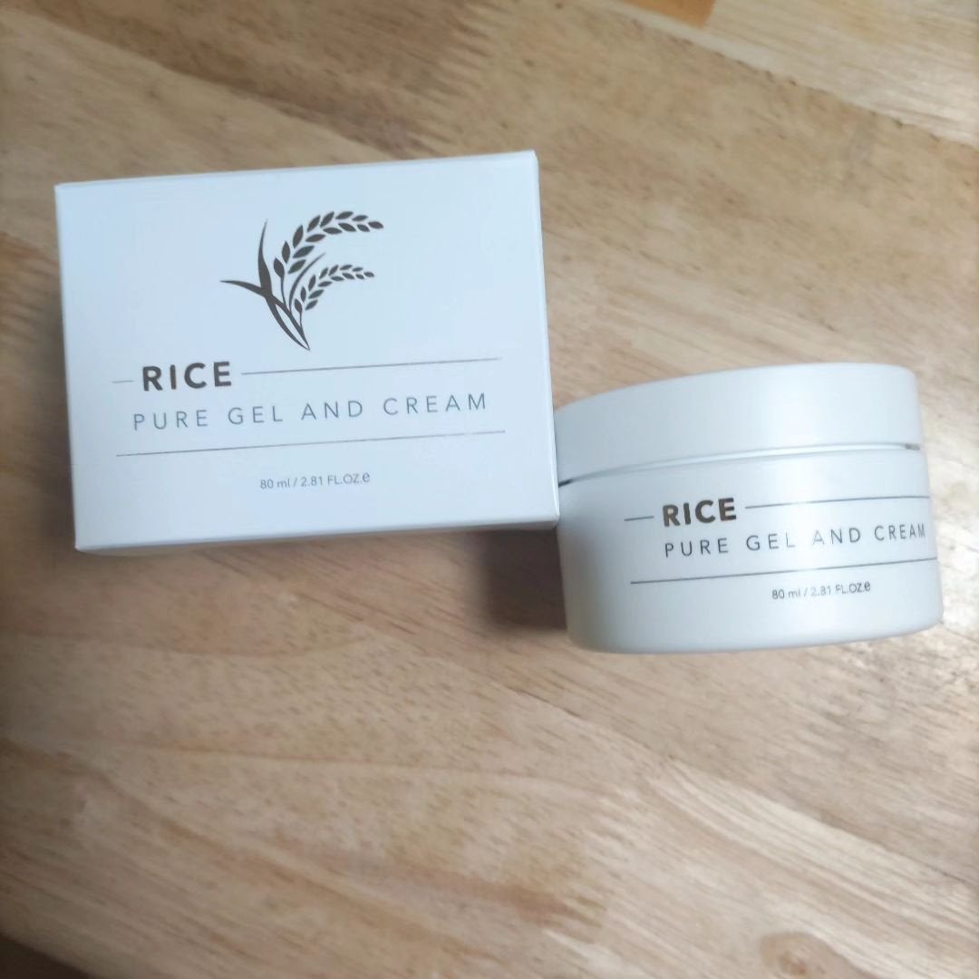 ライスピュアジェル&クリーム/THANK YOU FARMER/フェイスクリームを使ったクチコミ(1枚目)