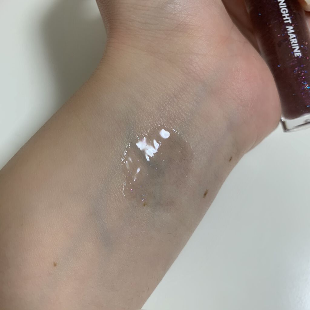 グラスティングウォーターグロス/rom&nd/リップグロスを使ったクチコミ(3枚目)