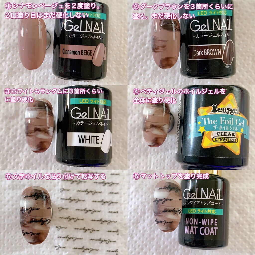 ジェルネイル(ライト対応)/セリア/ジェルネイルを使ったクチコミ(2枚目)