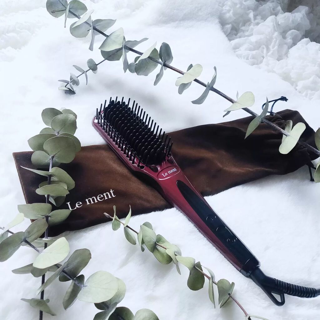 ストレートヒートブラシ/Le ment/ヒートブラシを使ったクチコミ(3枚目)