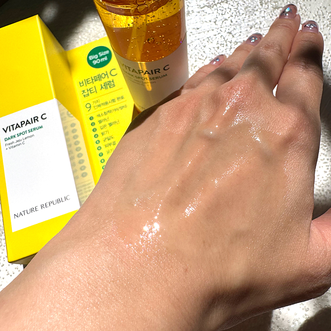 ビタペアC シミケアセラム/ネイチャーリパブリック/美容液を使ったクチコミ（3枚目）