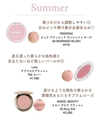 フラッターブラッシャー/mude/パウダーチークを使ったクチコミ(3枚目)