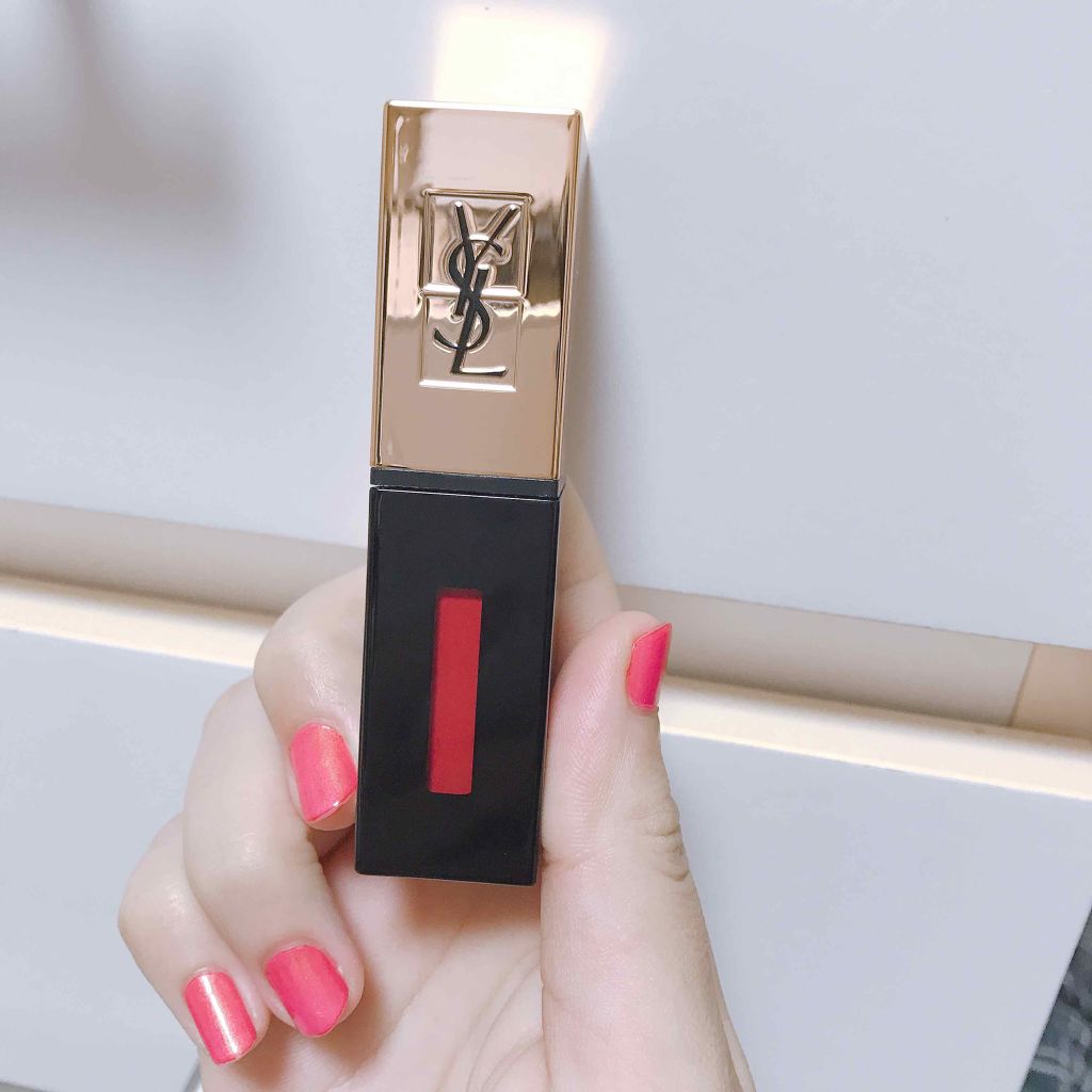 ルージュ ピュールクチュール ヴェルニ/YVES SAINT LAURENT BEAUTE/口紅を使ったクチコミ(1枚目)