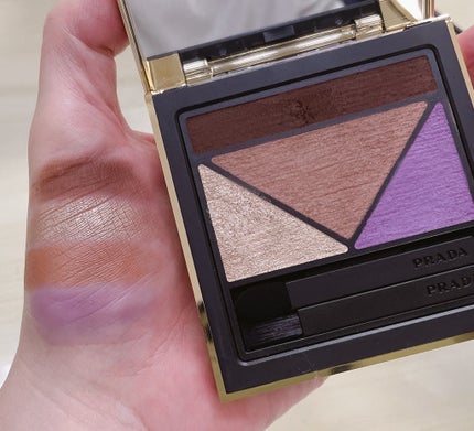 ダイメンションズ マルチエフェクト アイシャドウ/PRADA BEAUTY/アイシャドウパレットを使ったクチコミ(2枚目)