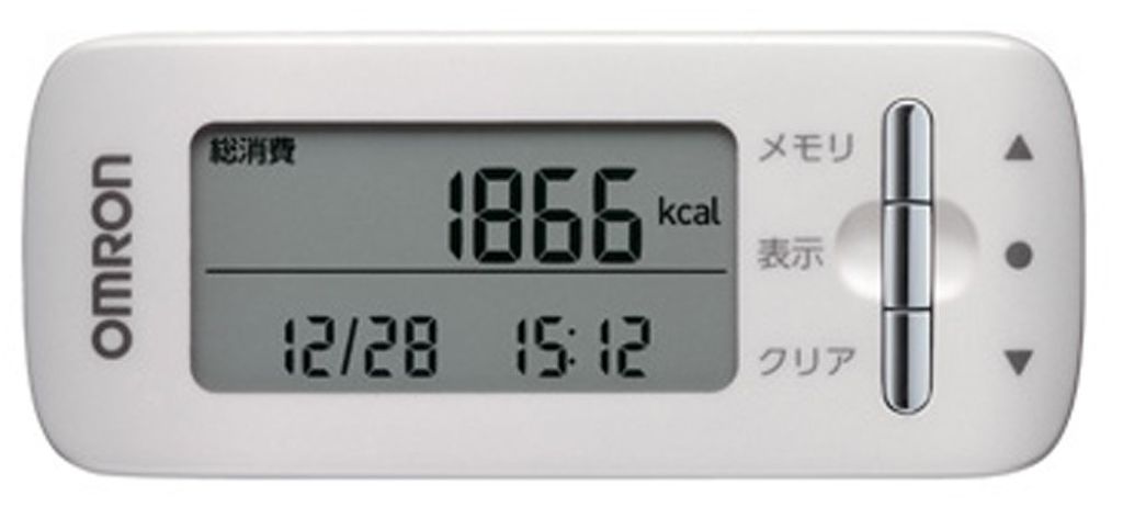 活動量計 HJA-306 カロリスキャン ホワイト