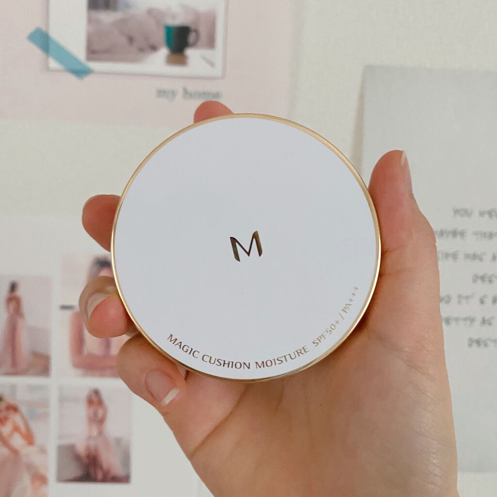 M クッション ファンデーション(モイスチャー)/MISSHA/クッションファンデーションを使ったクチコミ（1枚目）