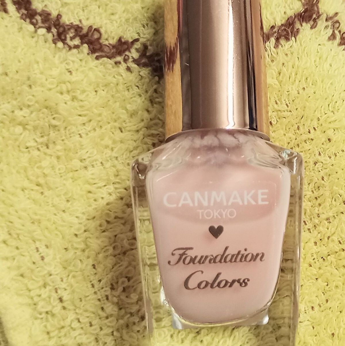 ファンデーションカラーズ/キャンメイク/マニキュアを使ったクチコミ（1枚目）