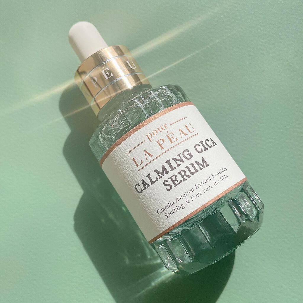 CALMING CICA SERUM/pour LA PEAU/美容液を使ったクチコミ（3枚目）