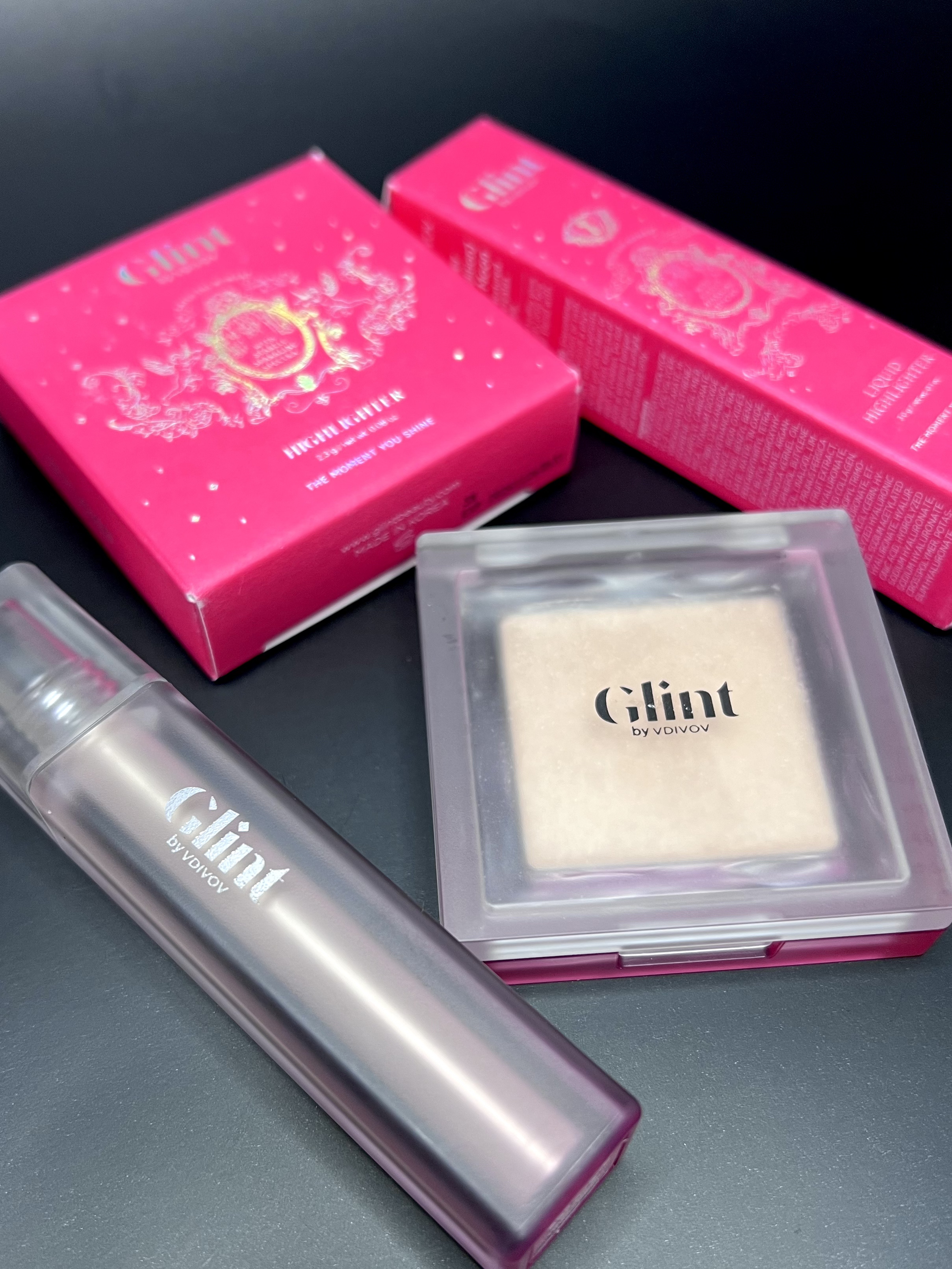 ビディボブ ハイライター 01 デュイムーン/Glint/パウダーハイライトを使ったクチコミ（2枚目）