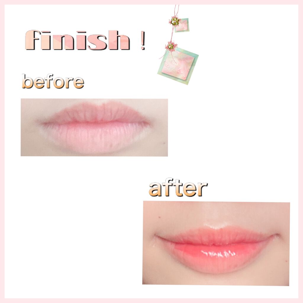 ジューシーラスティングティント/rom&nd/リップティントを使ったクチコミ(5枚目)