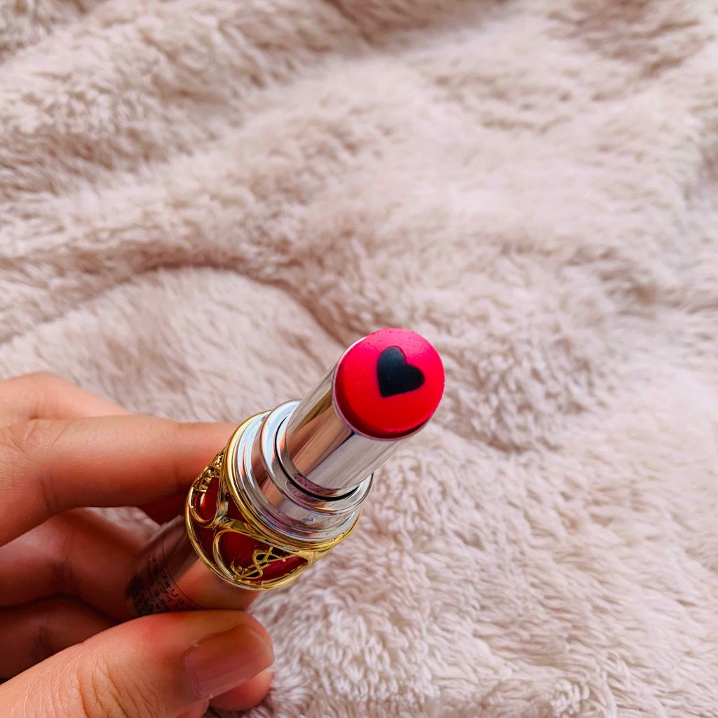 ヴォリュプテ プランプインカラー/YVES SAINT LAURENT BEAUTE/口紅を使ったクチコミ（2枚目）