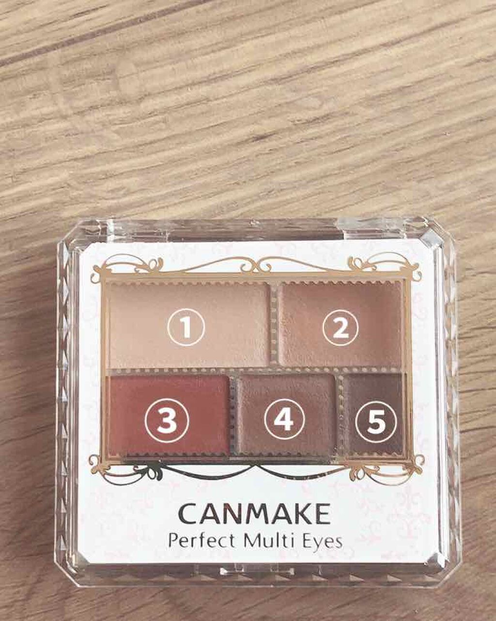 パーフェクトマルチアイズ/キャンメイク/アイシャドウパレットを使ったクチコミ(1枚目)