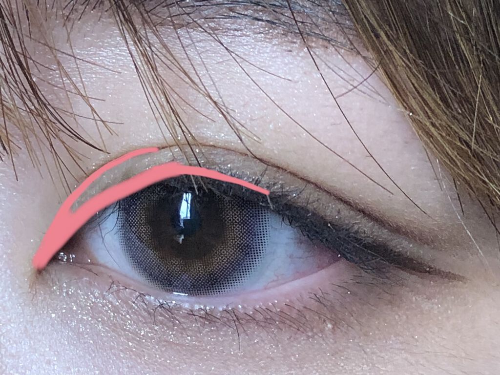 アイテープ 片面テープ ポイント のびーるタイプ ライトピンク/DAISO/二重まぶた用アイテムを使ったクチコミ（2枚目）