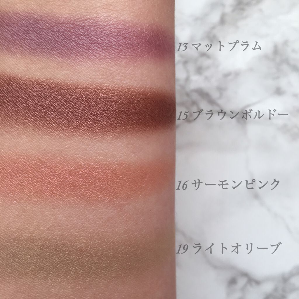 セルヴォーク ヴォランタリー アイズ 13 マットプラム/Celvoke/単色アイシャドウを使ったクチコミ（3枚目）