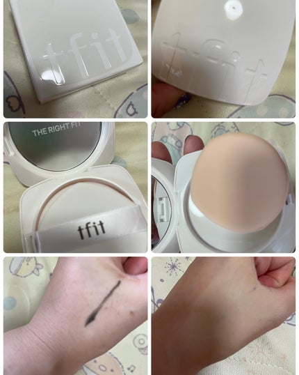 レイヤリングフィットカバークッションEX/TFIT/クッションファンデーションを使ったクチコミ(1枚目)