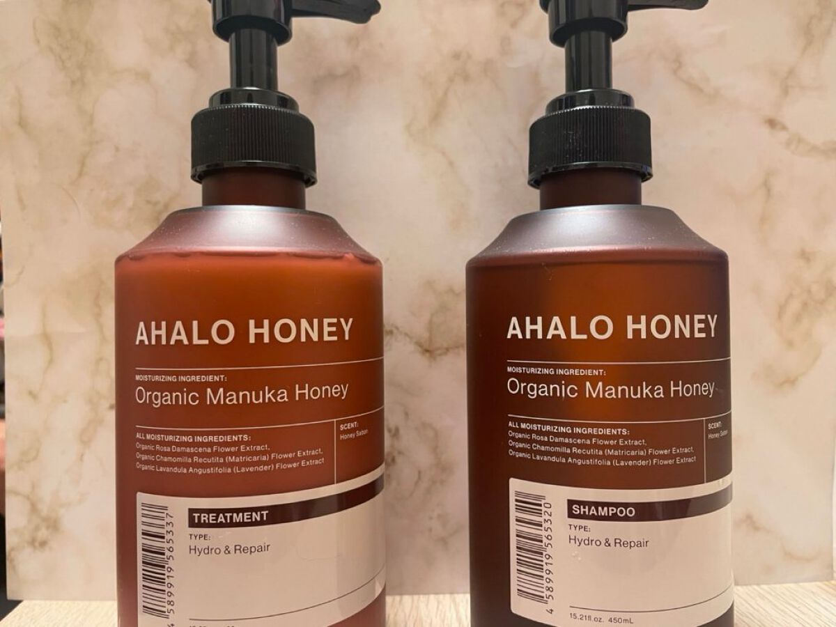 ハイドロ＆リペア ジェントル シャンプー／ヘアトリートメント/AHALO HONEY/市販シャンプーを使ったクチコミ（1枚目）