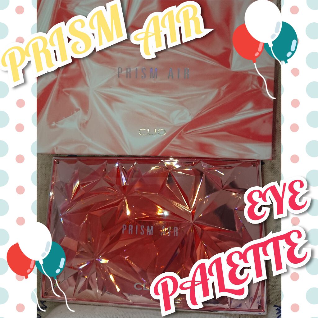プリズム エアー アイ パレット/CLIO/アイシャドウパレットを使ったクチコミ（1枚目）