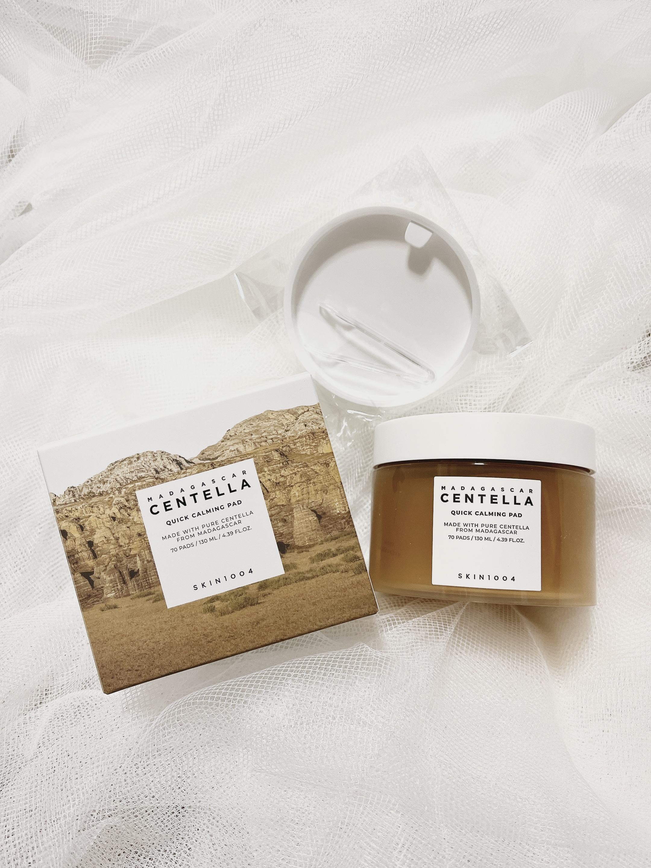 センテラ クイックカーミングパッド/SKIN1004/トナーパッドを使ったクチコミ（1枚目）