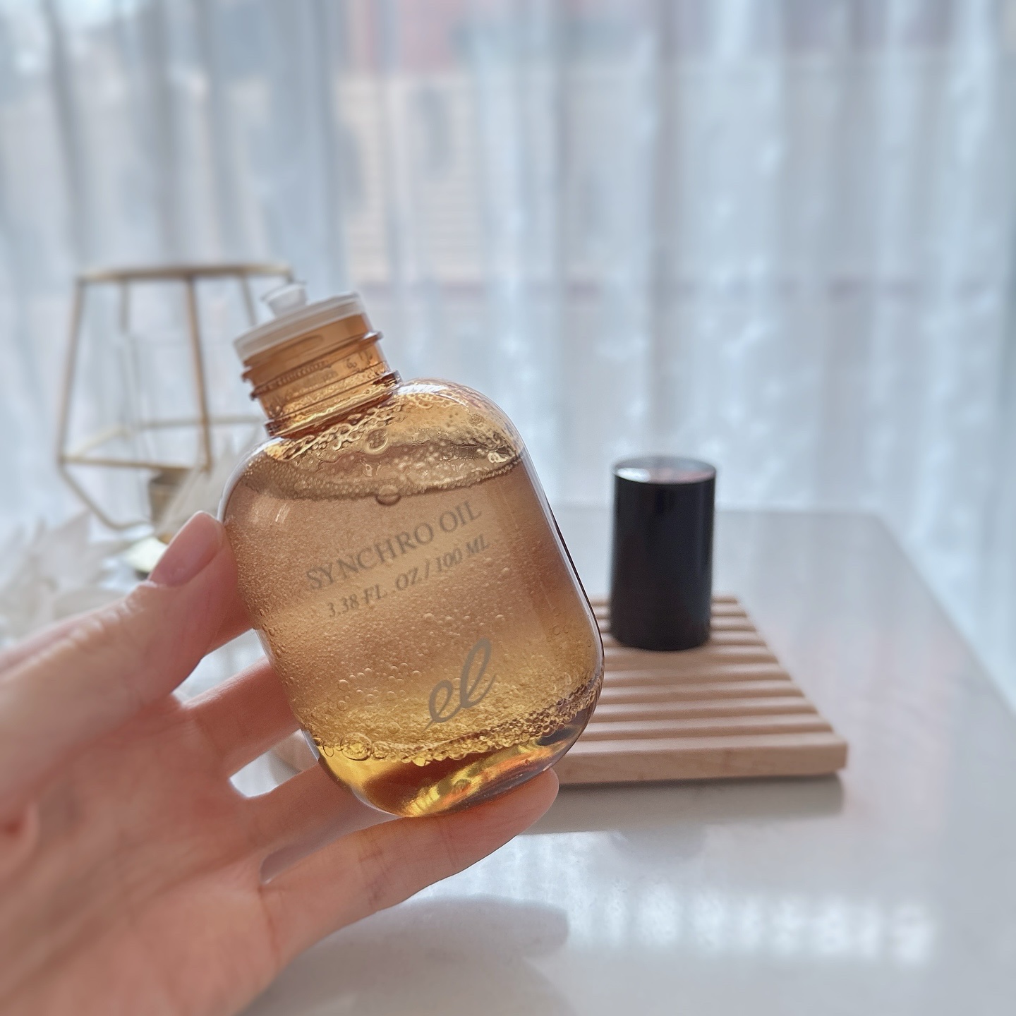 シンクロオイル/ELECTRON/ヘアオイルを使ったクチコミ（3枚目）