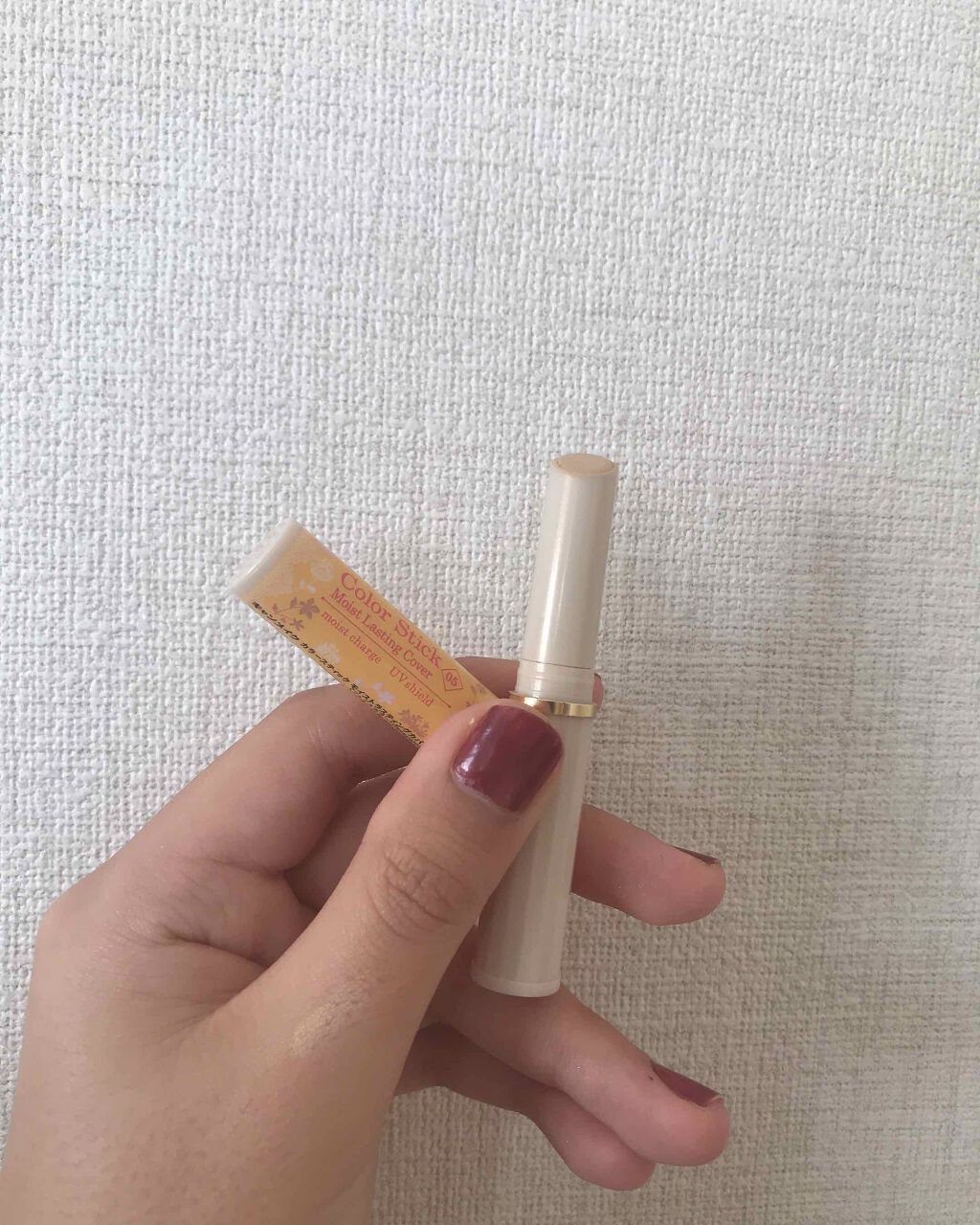 カラースティック モイストラスティングカバー/キャンメイク/スティックコンシーラーを使ったクチコミ(1枚目)