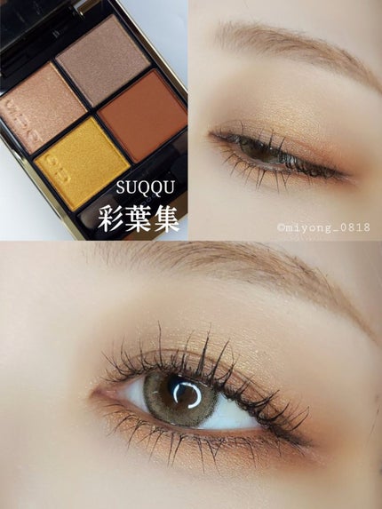 シグニチャー カラー アイズ/SUQQU/アイシャドウパレットを使ったクチコミ(2枚目)