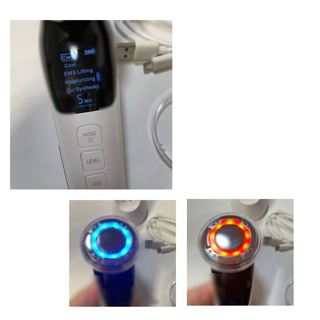 多機能温冷美顔器/ANLAN/美顔器・マッサージを使ったクチコミ（2枚目）